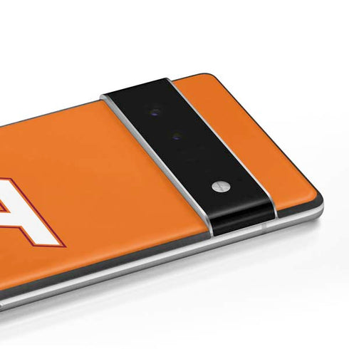 Virginia Tech Orange Google Pixel 6 Skin